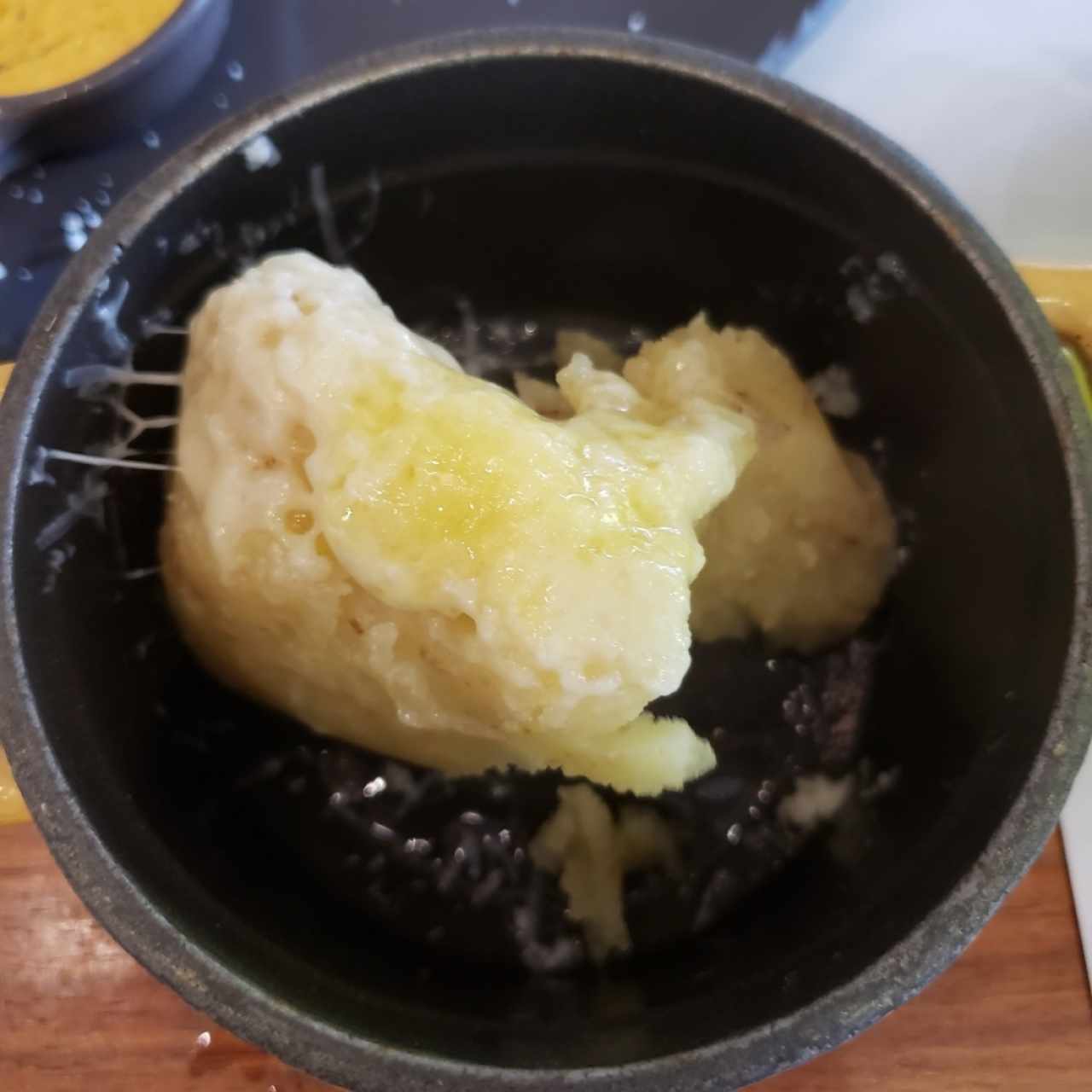 Puré de papa trufeado