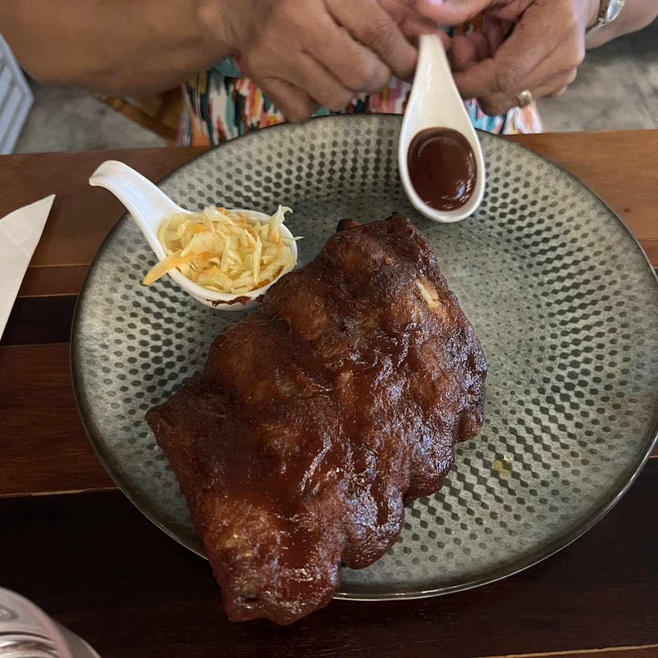 Costilla de Cerdo Medio Rack