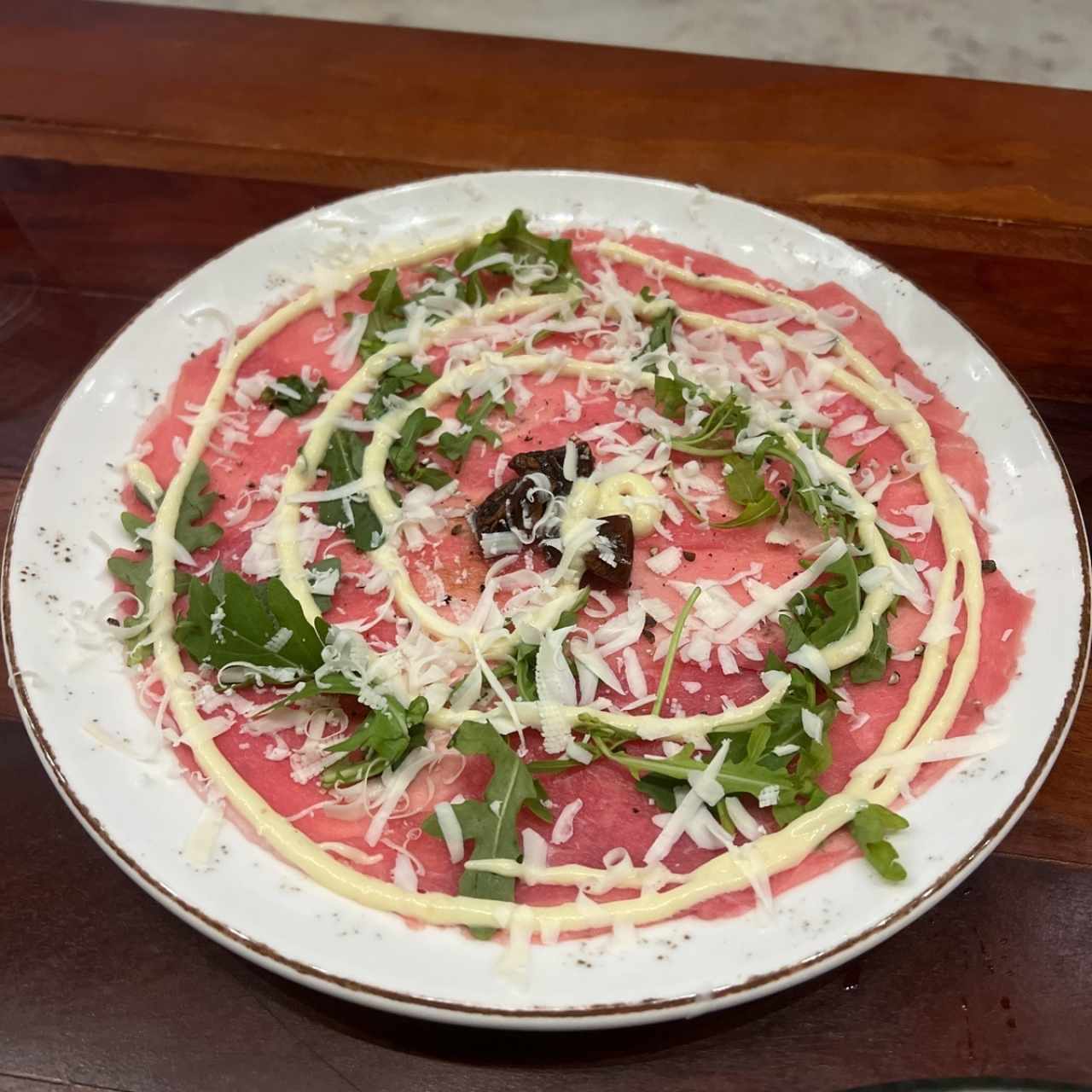 El inicio - Carpaccio Muh