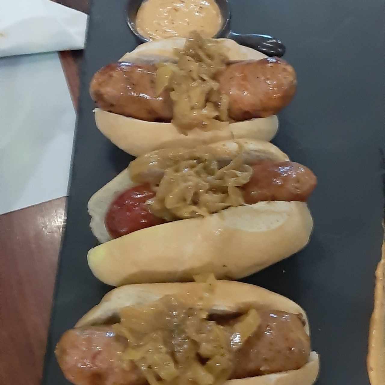 trio de choripan