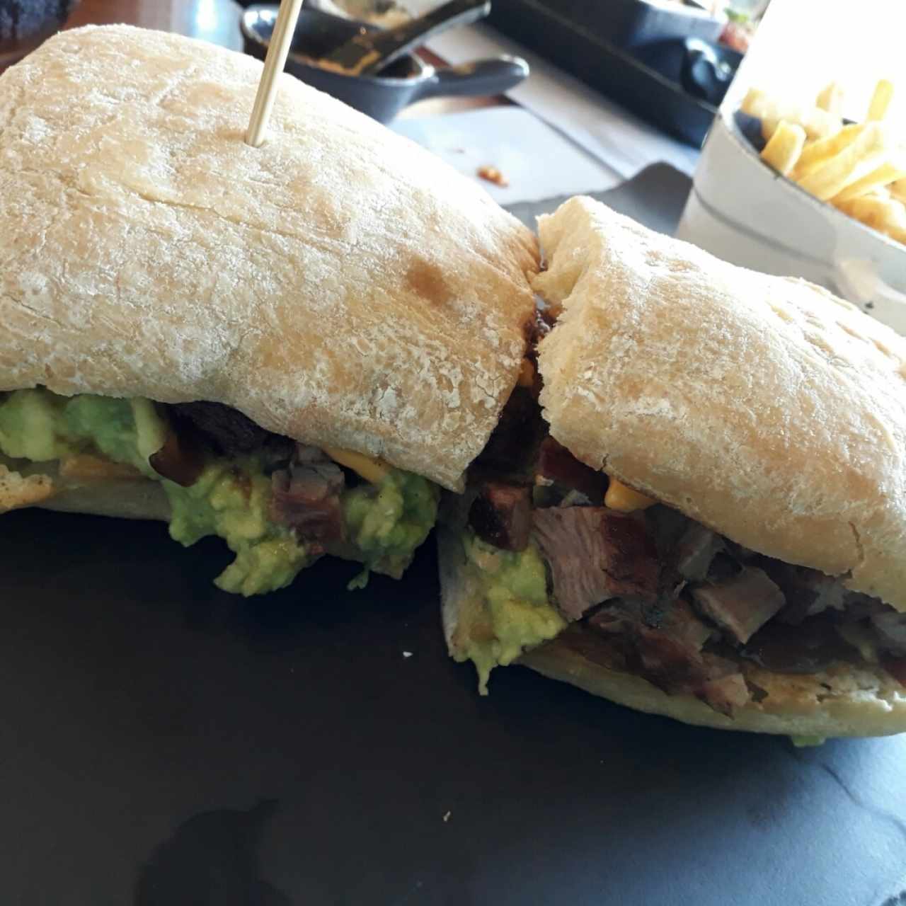 sandwhich de entraña