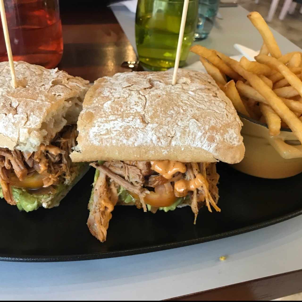 sandwich de pernil