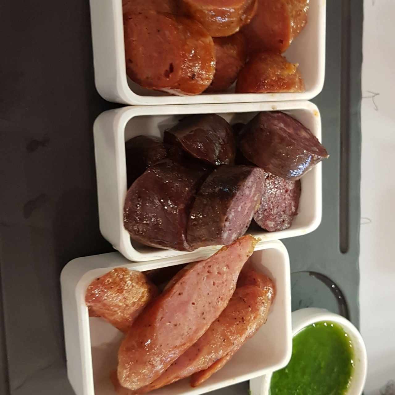 morcilla chorizo