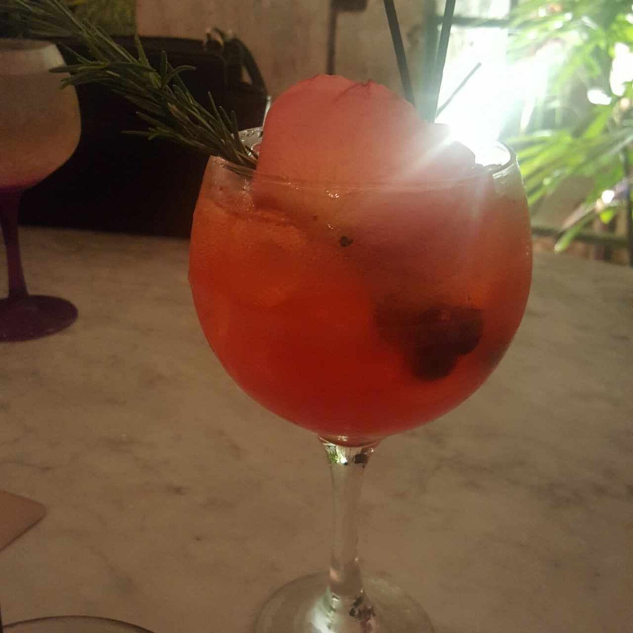 strawberry gin