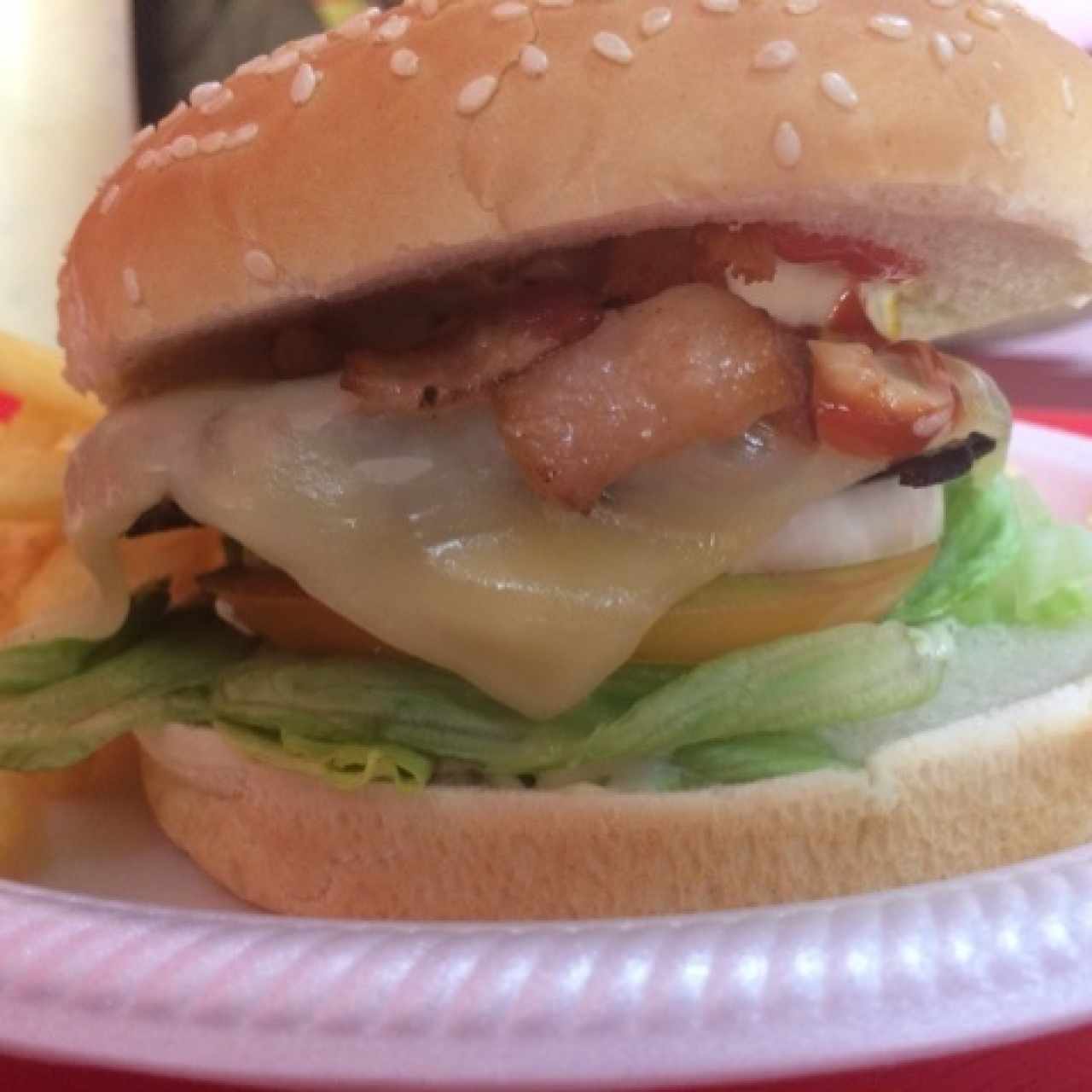 hamburguesa dinamita