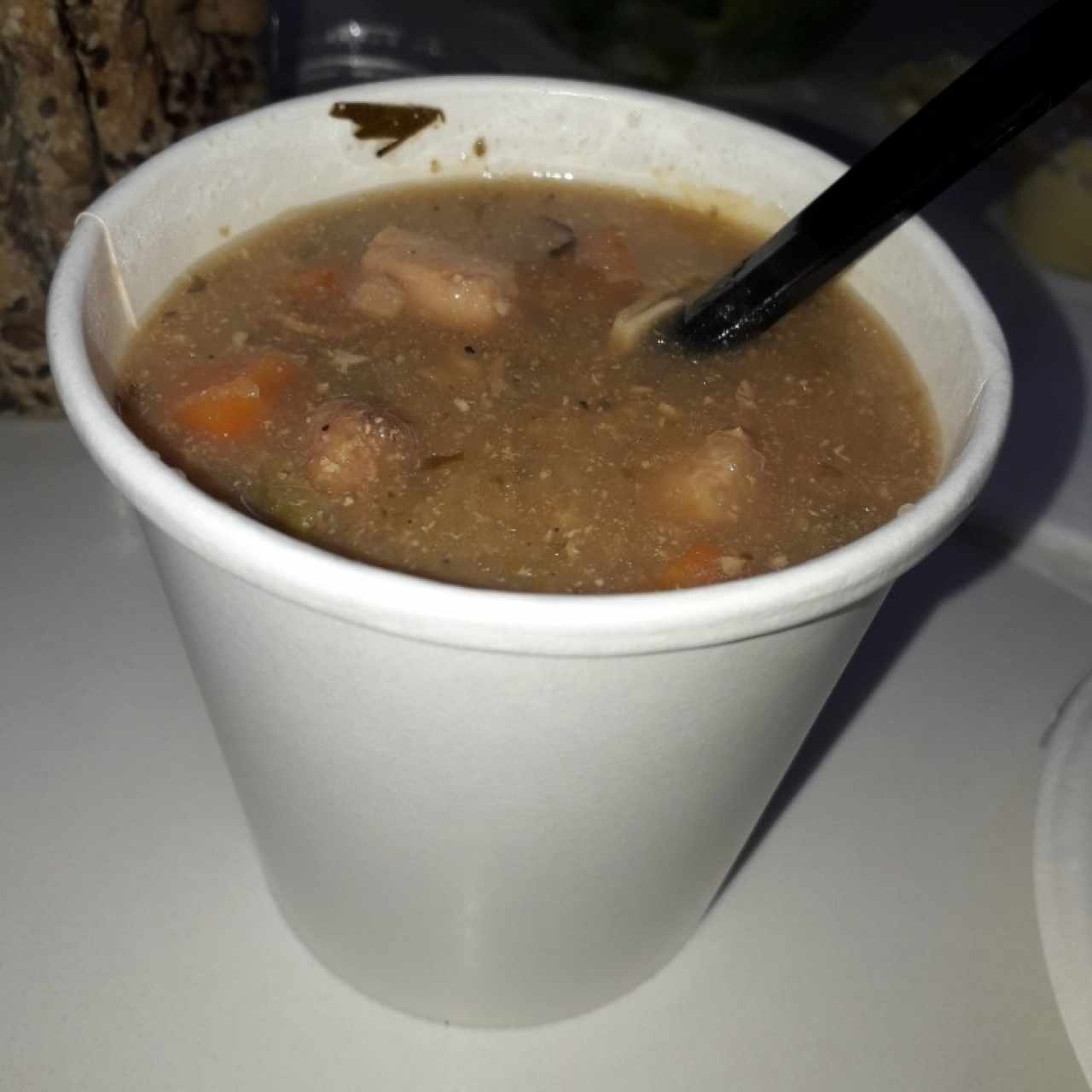 sopa de pollo 