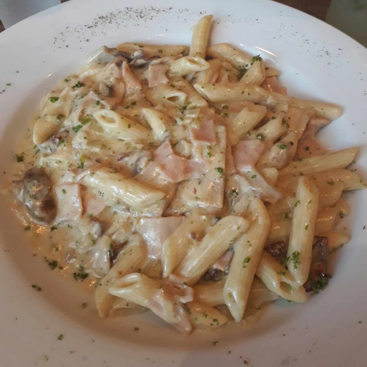 Penne a la crema