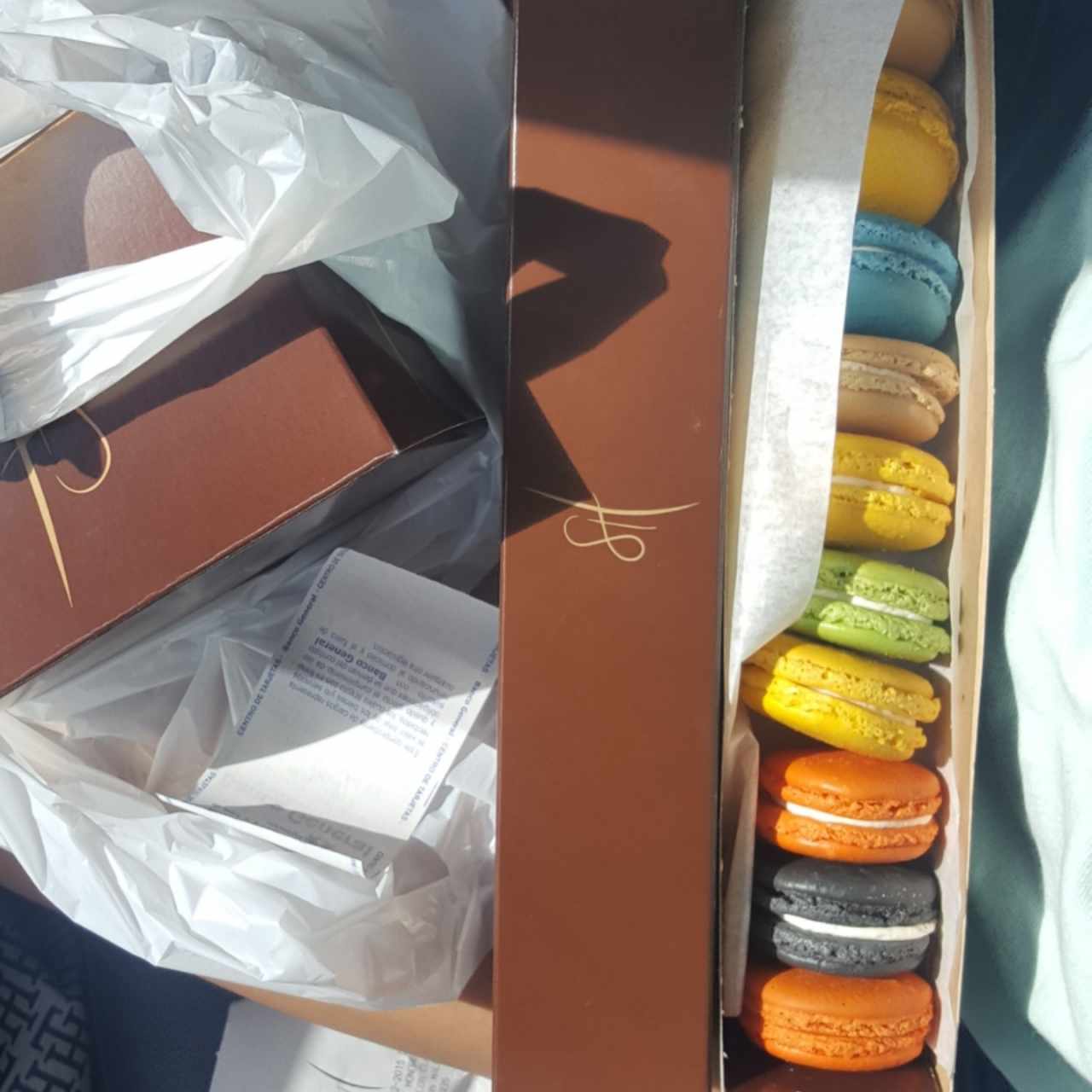 macarons surtidos