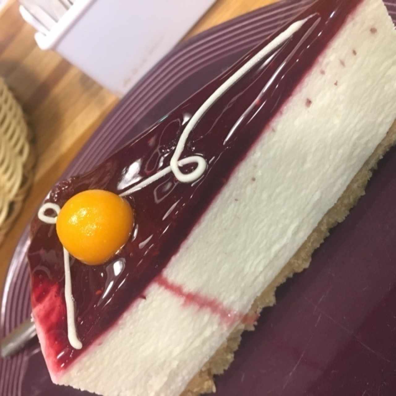 Cheesecake de frutos rojos