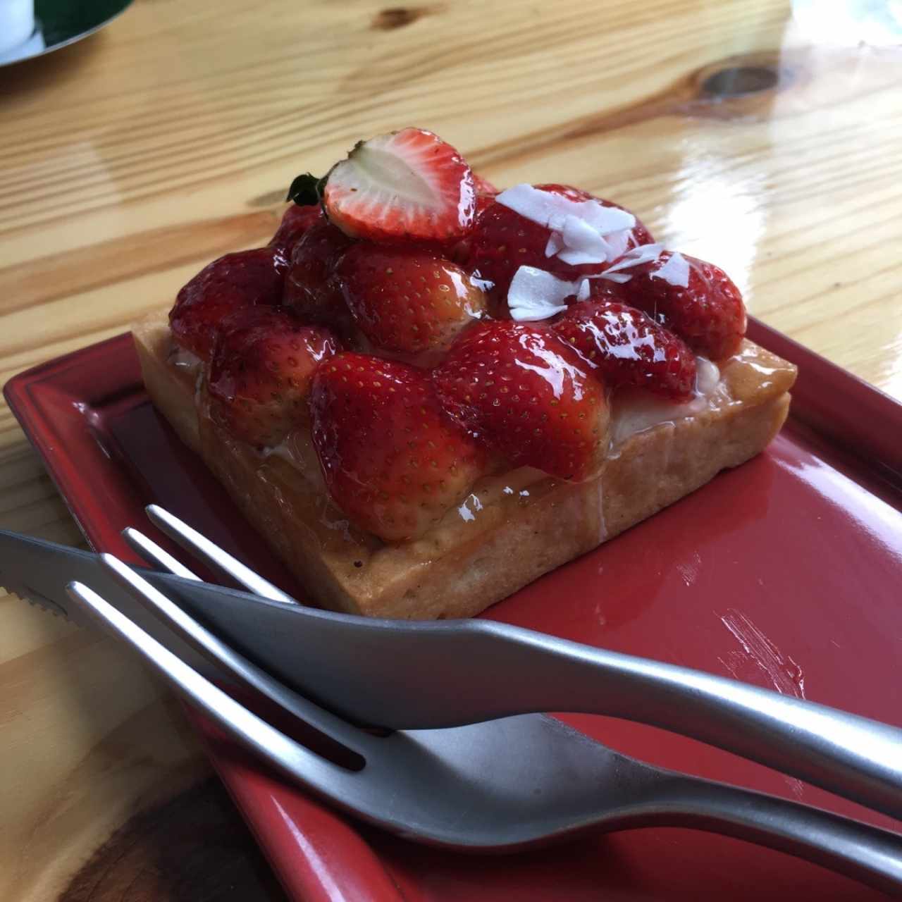 tartaleta de fresas