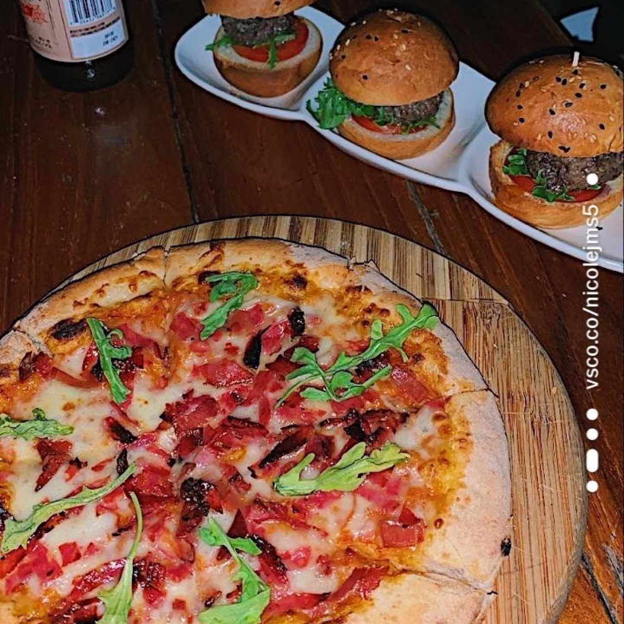 Sliders, Pizza Ibérica