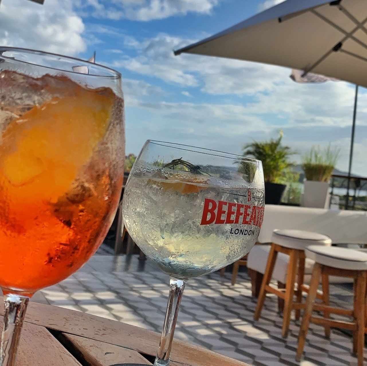 Gin Mediterraneo + Aperol Sprtiz 