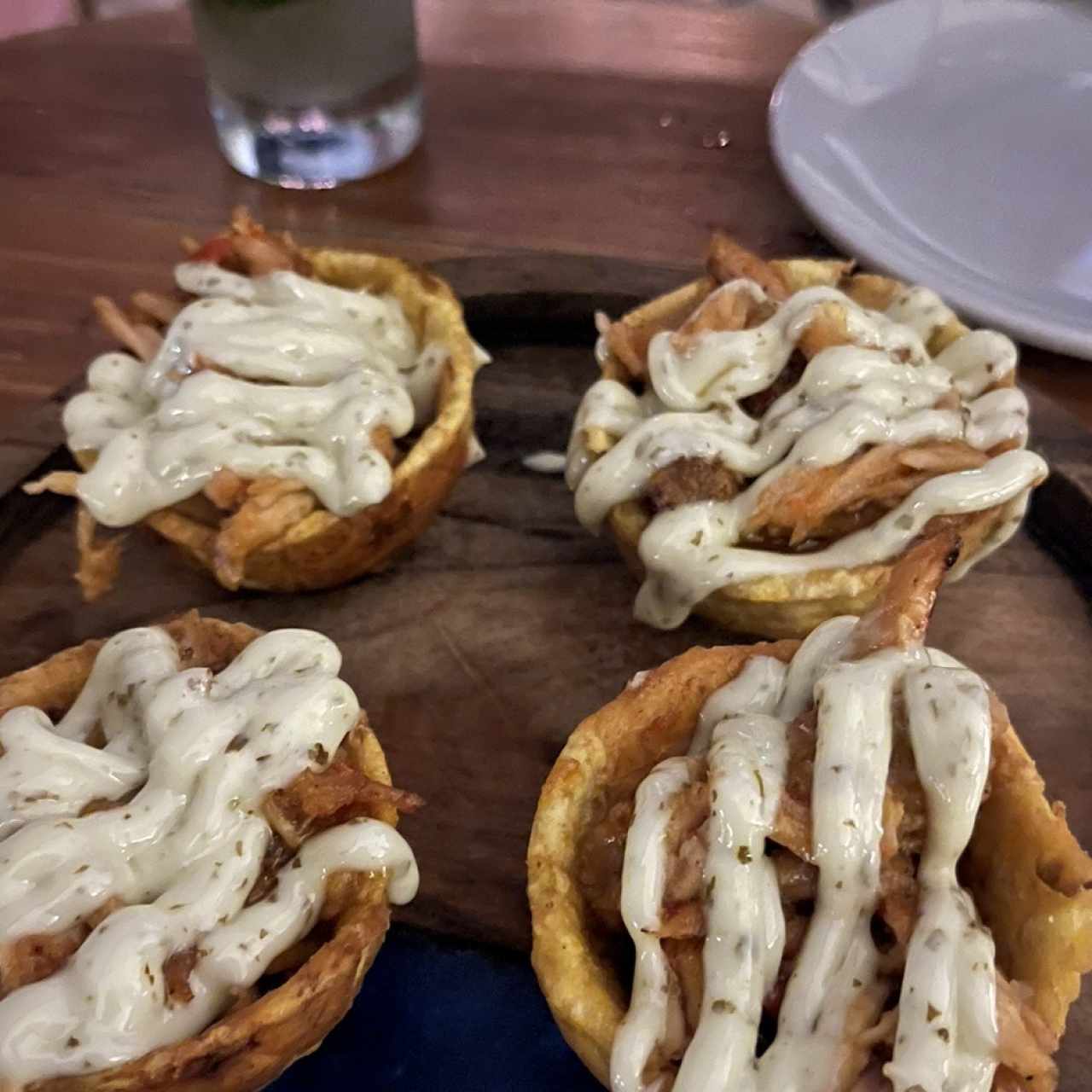 Patacones de pernil