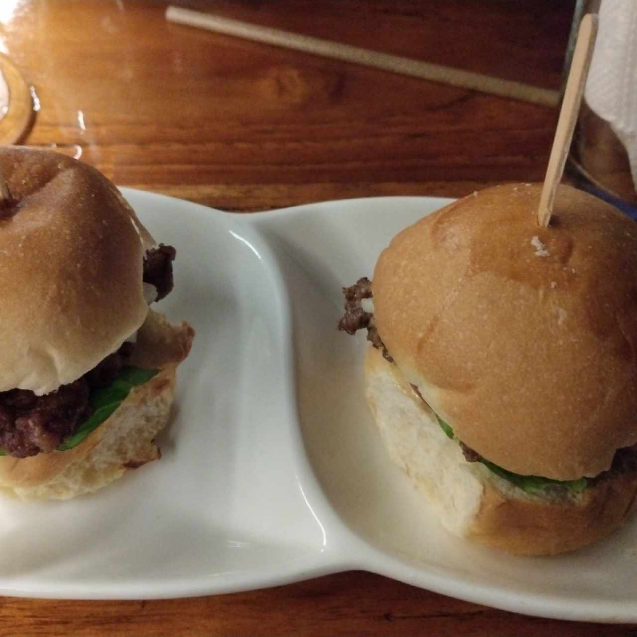 3 mini burger