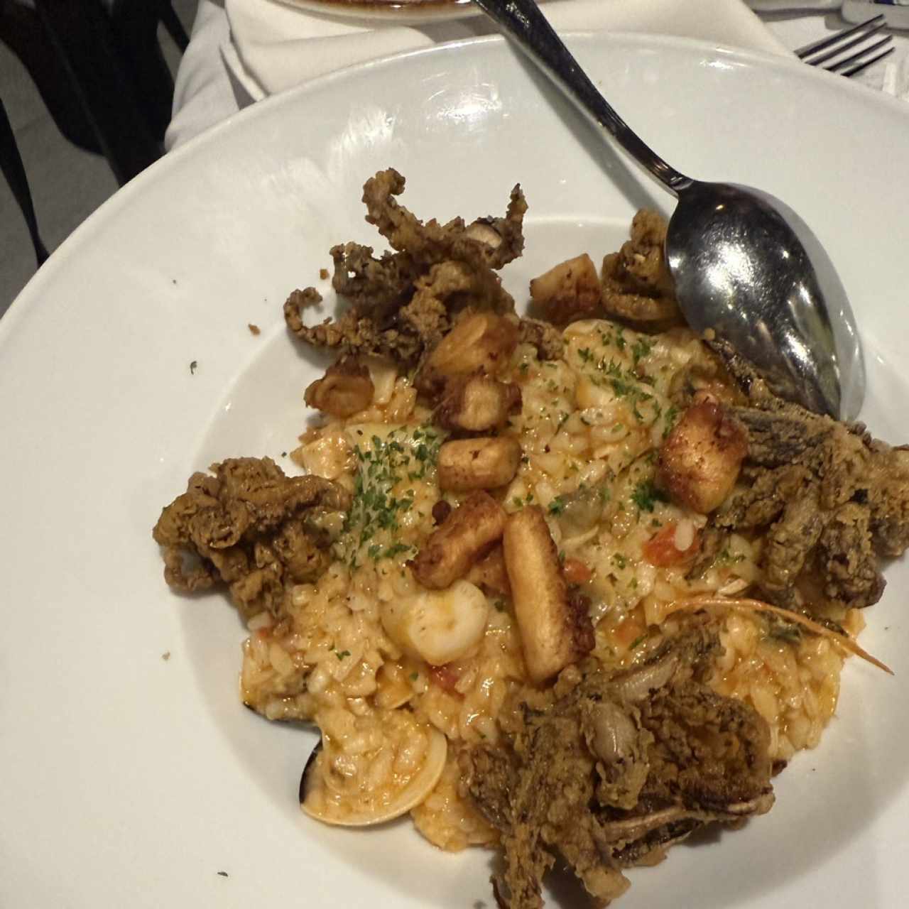 Rissoto de mariscos