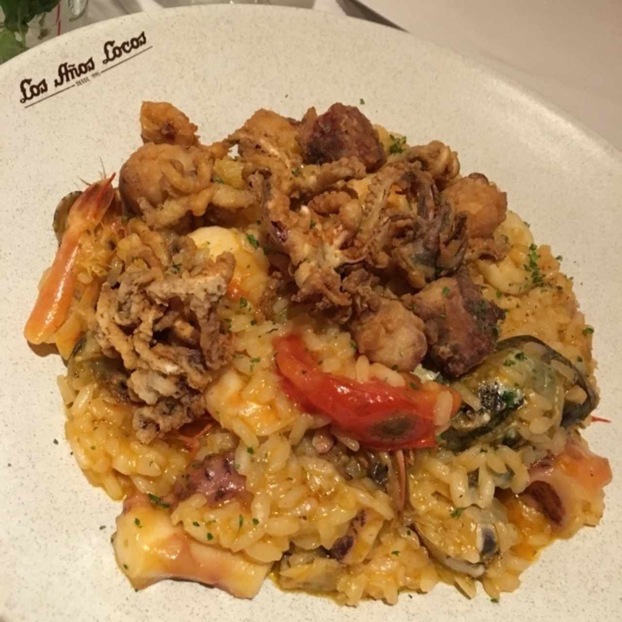 Risotto de mariscos