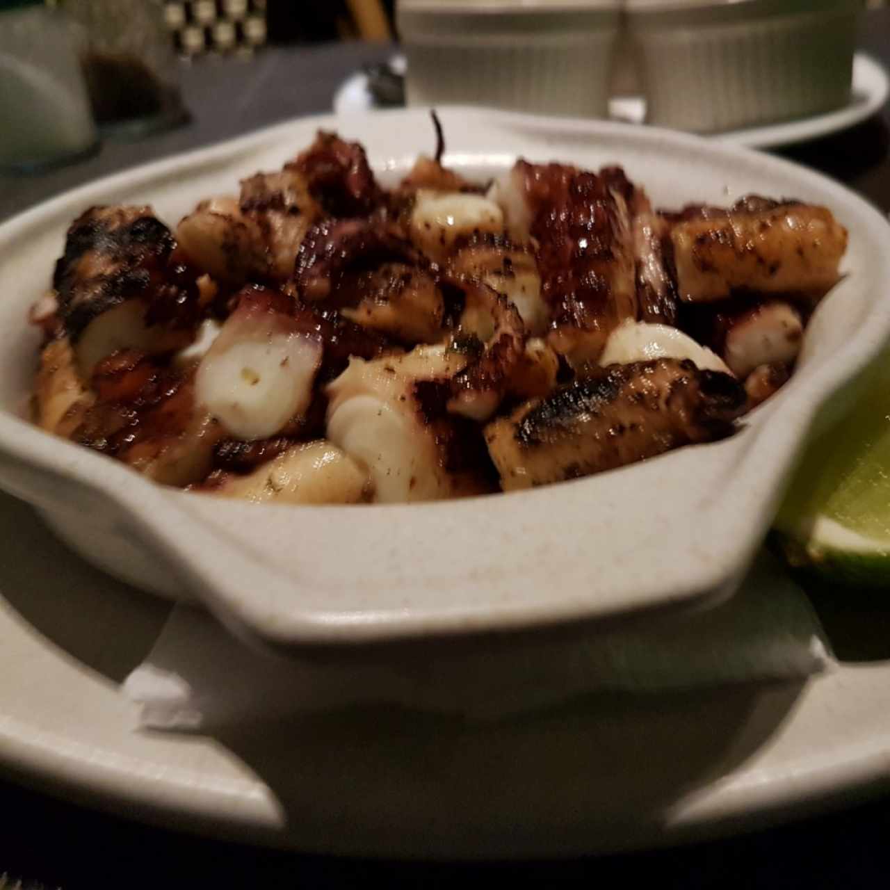 pulpo al carbón