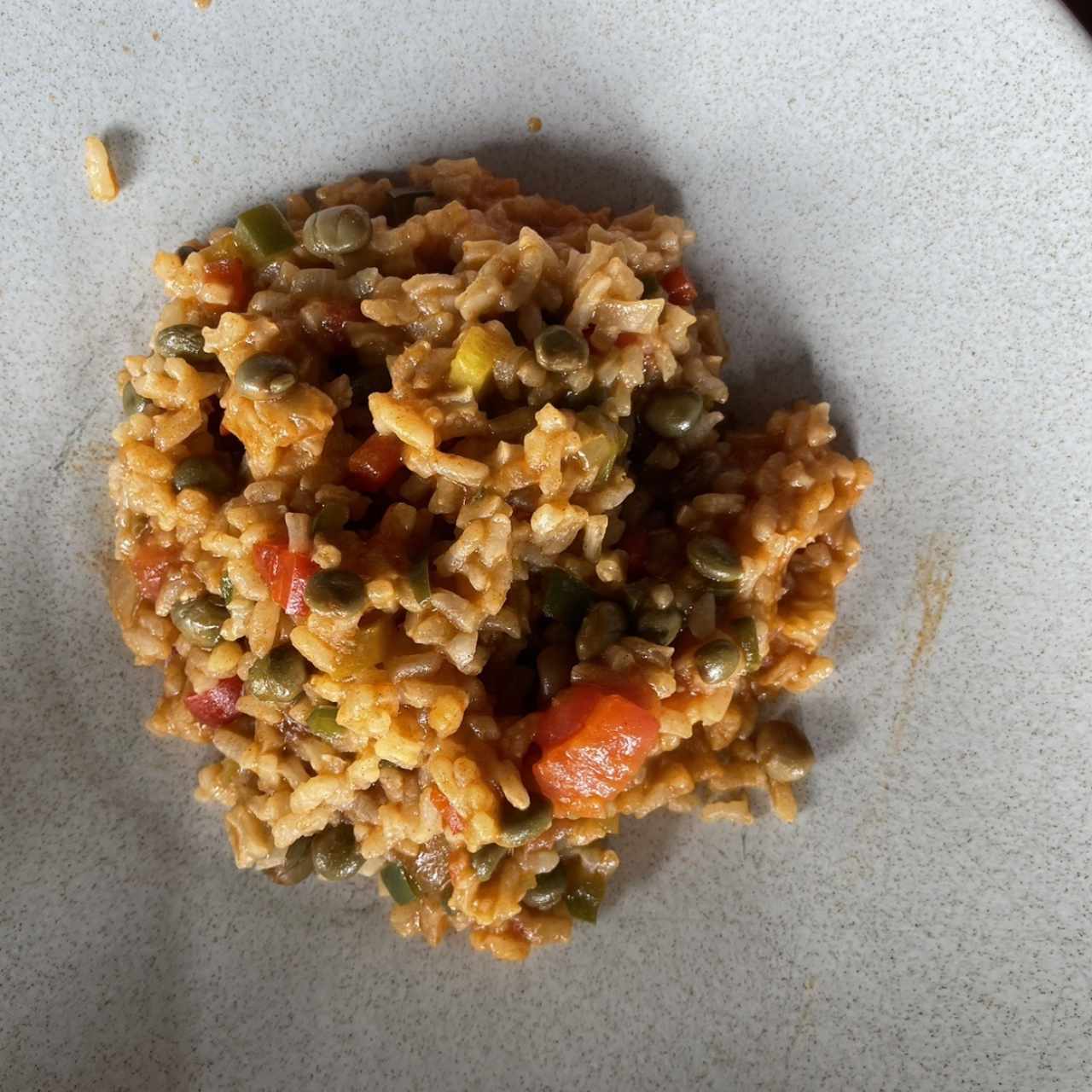 Arroz meloso de guandu