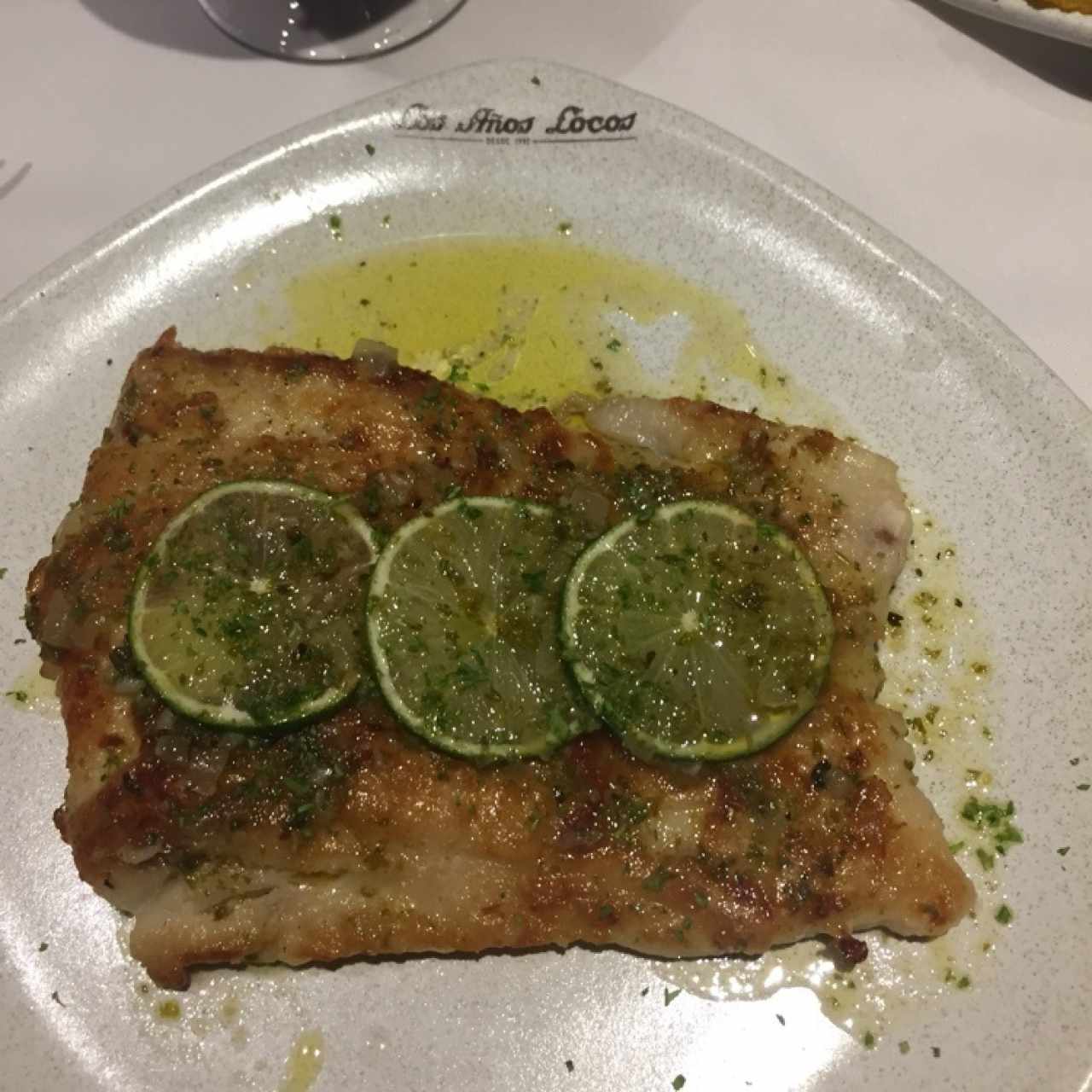 PESCADOS - Corvina al limón