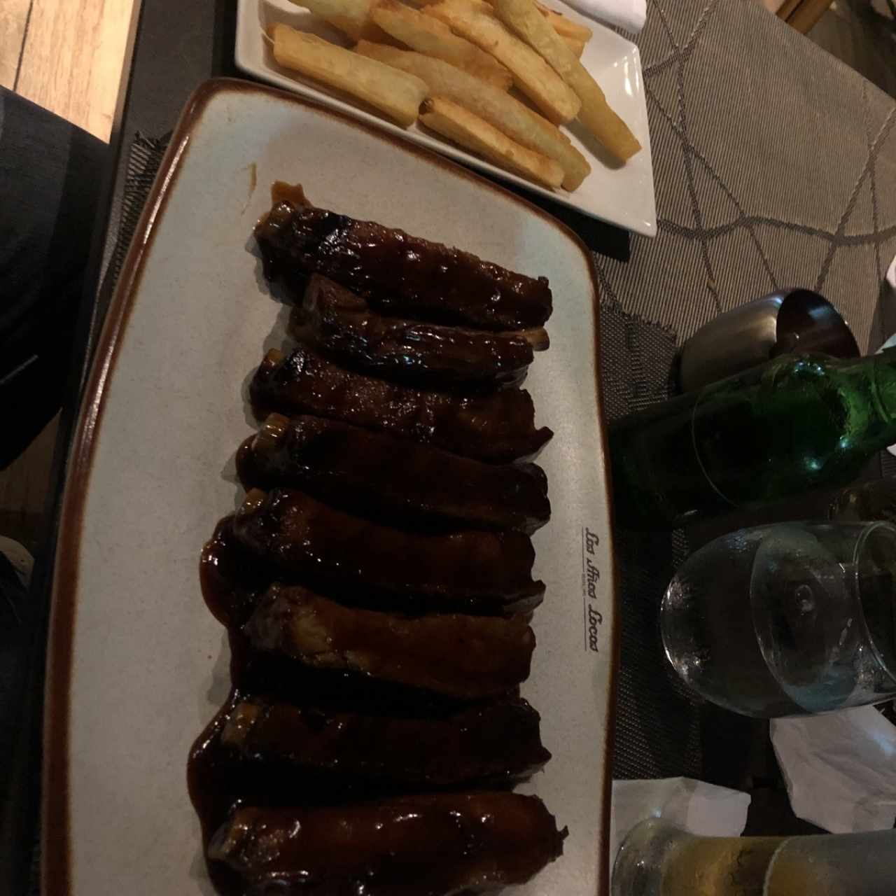 Costillas de cerdo en salsa oriental