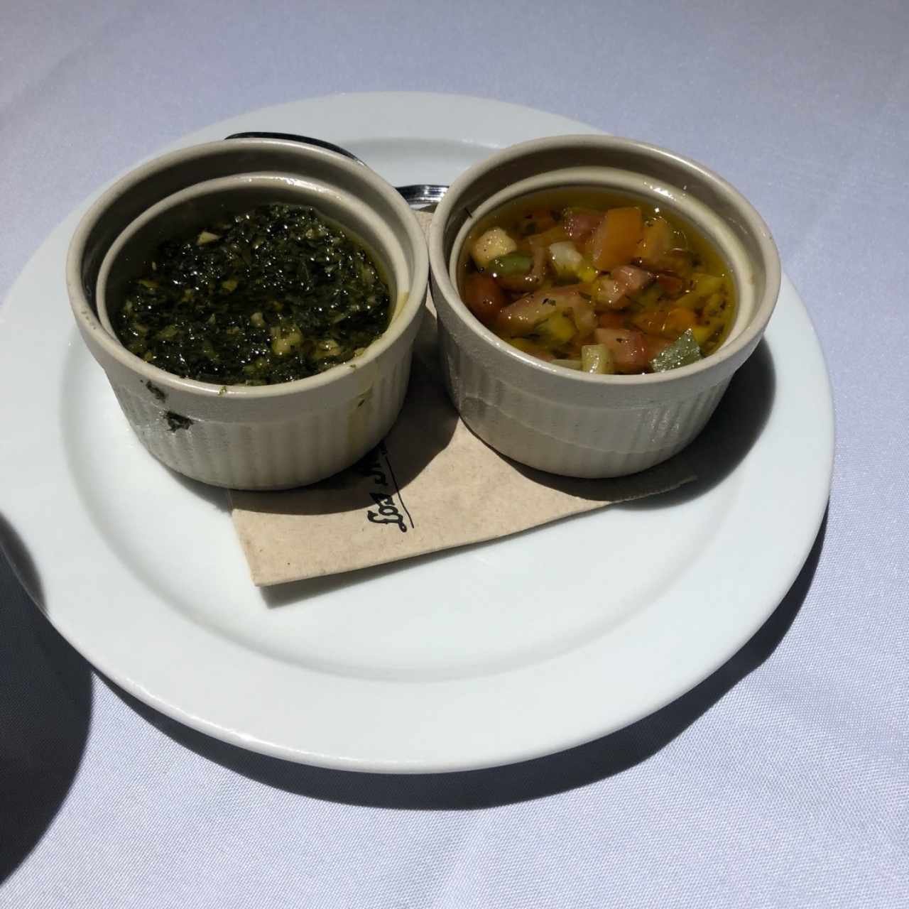 salsa chumichurri y criolla