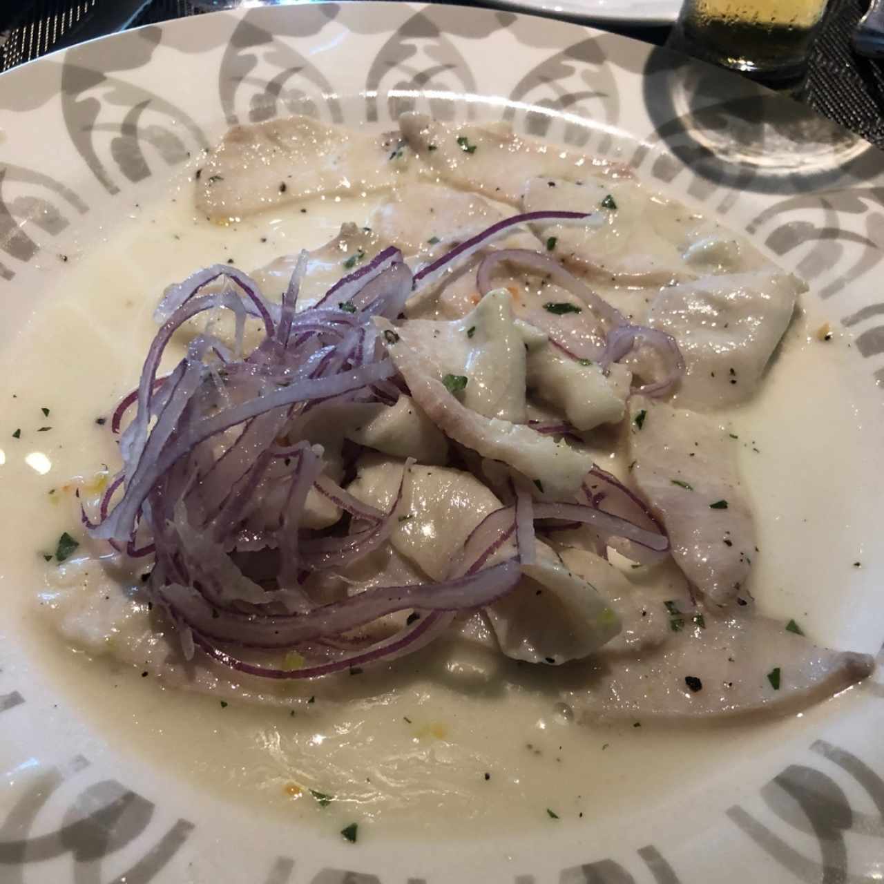 Tiradito Cobia