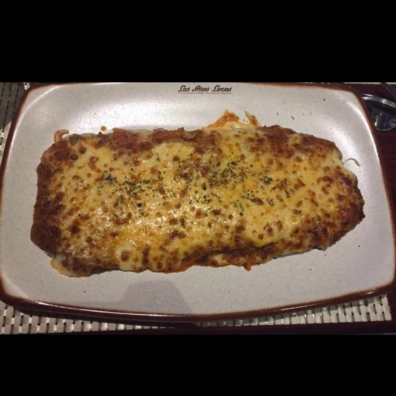 Milanesa napolitana