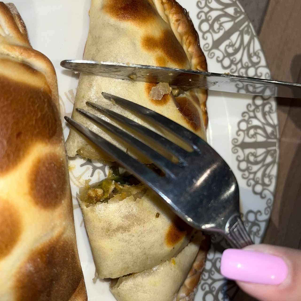 Empanada de Entraña Frita o al Horno de pollo