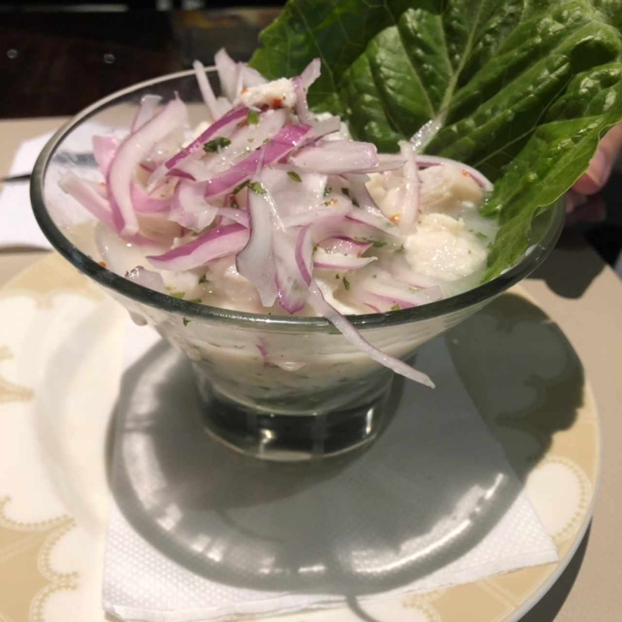 ENTRADAS FRÍAS - Ceviche de Corvina