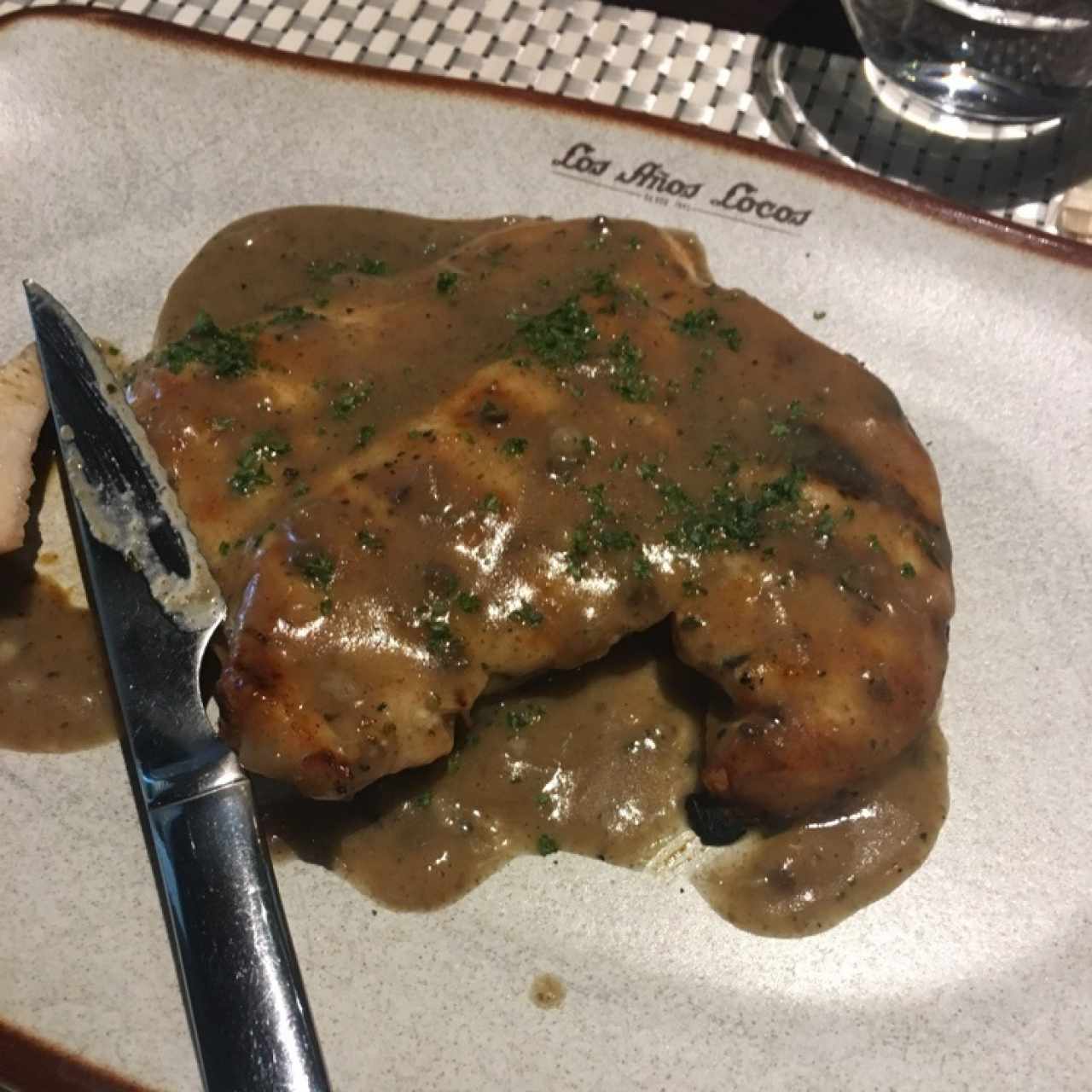 Filete de pechuga pimienta