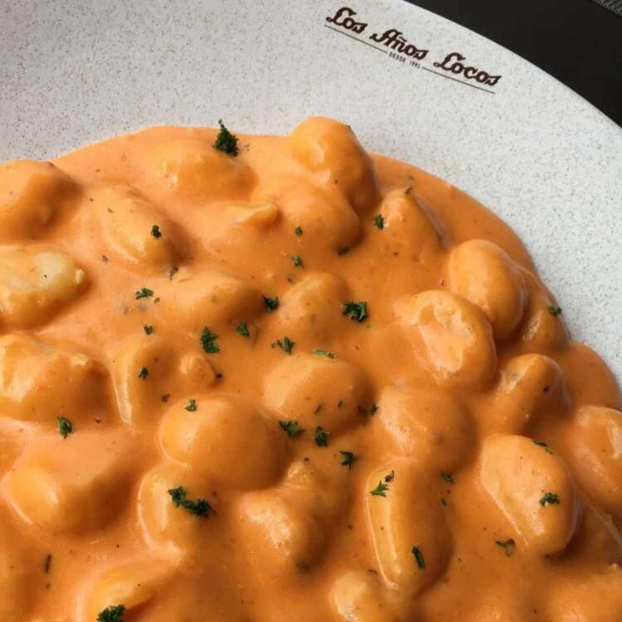 Gnocchi de Papa con salsa rosada