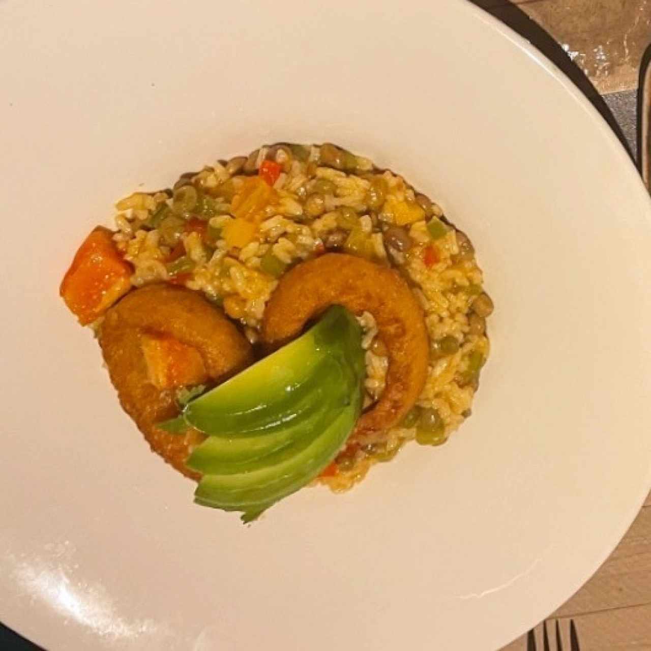 Arroz Meloso con Guandú