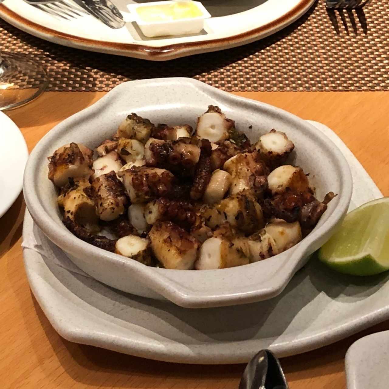 Pulpo al carbón