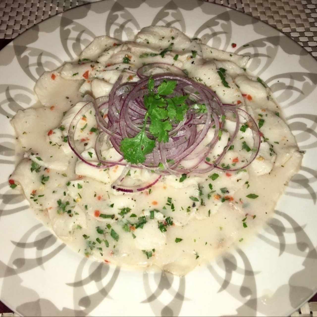 Tiradito de Cobia