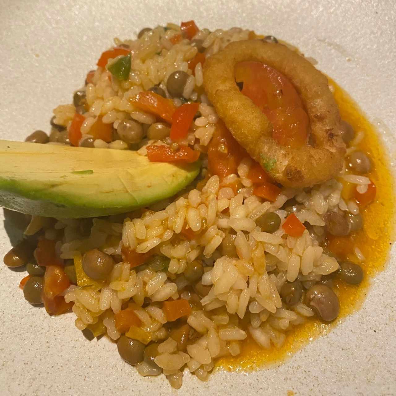 Arroz Meloso con Guandú