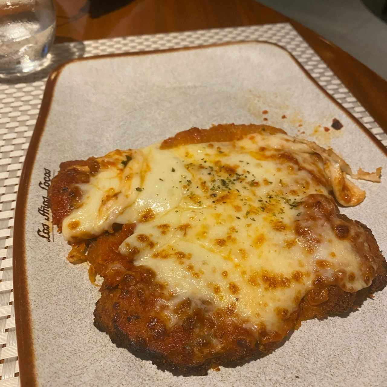 milanesa de pollo