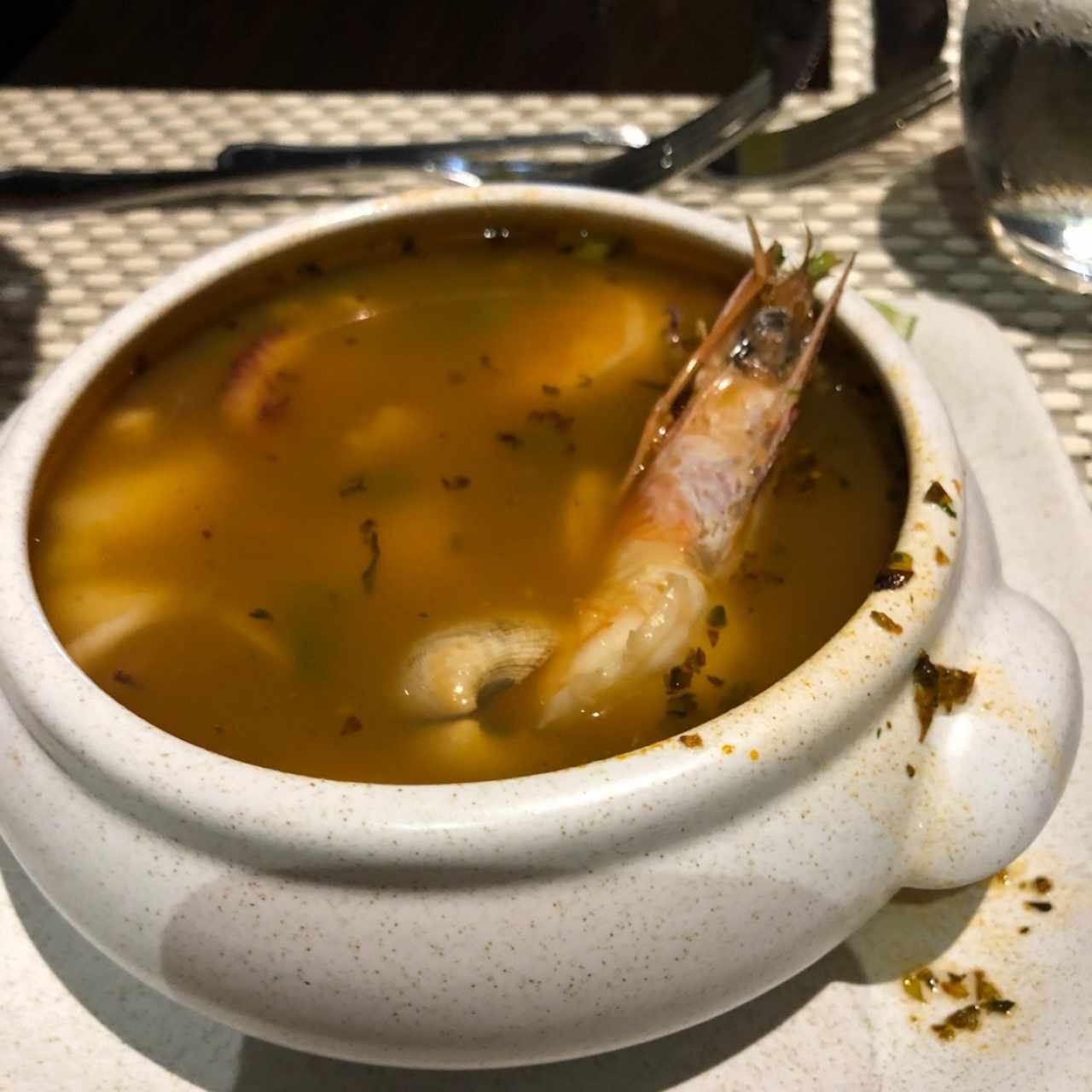 Sopa de mariscos