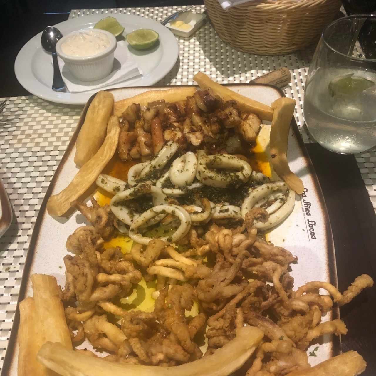 Bandeja Mixta de Mariscos