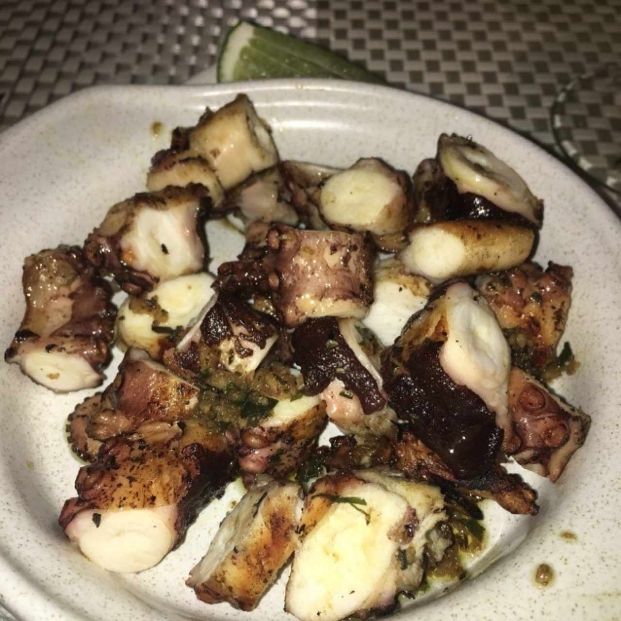 Pulpo al carbón