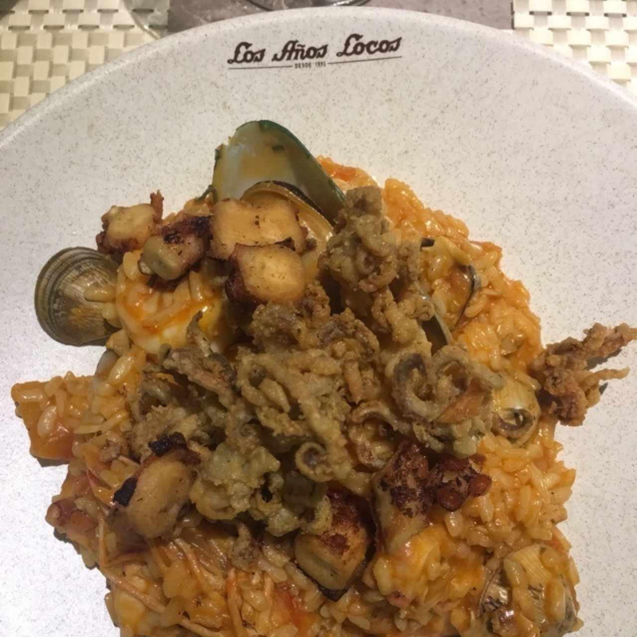 Risotto de mariscos