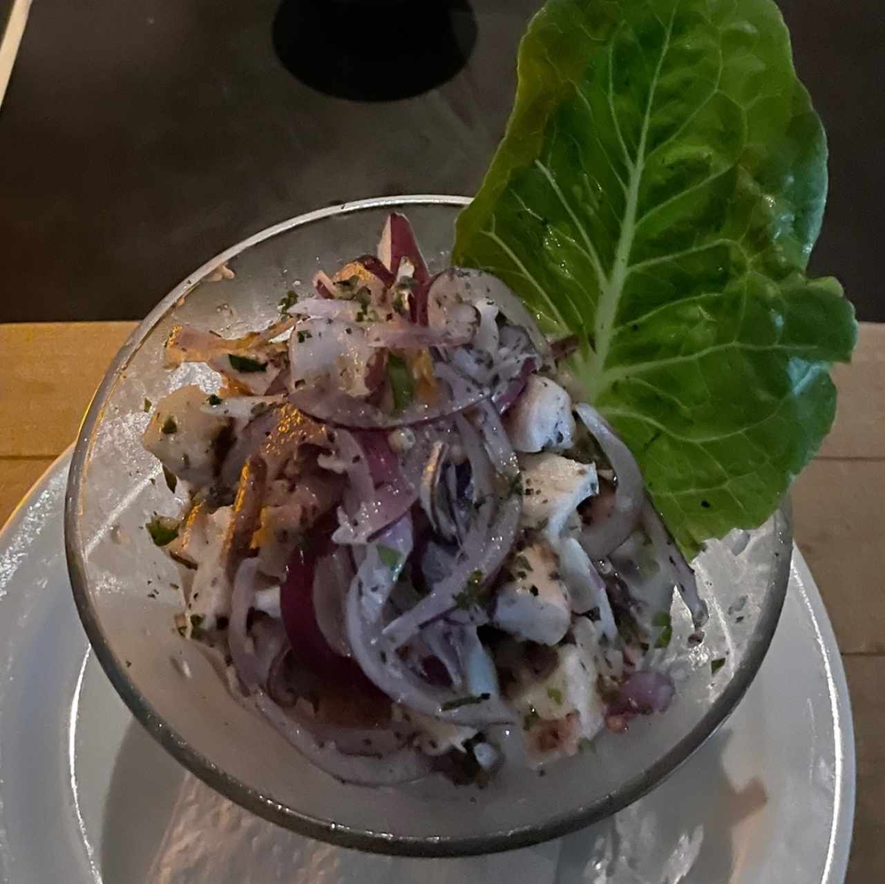 ENTRADAS FRÍAS - Ceviche de Pulpo