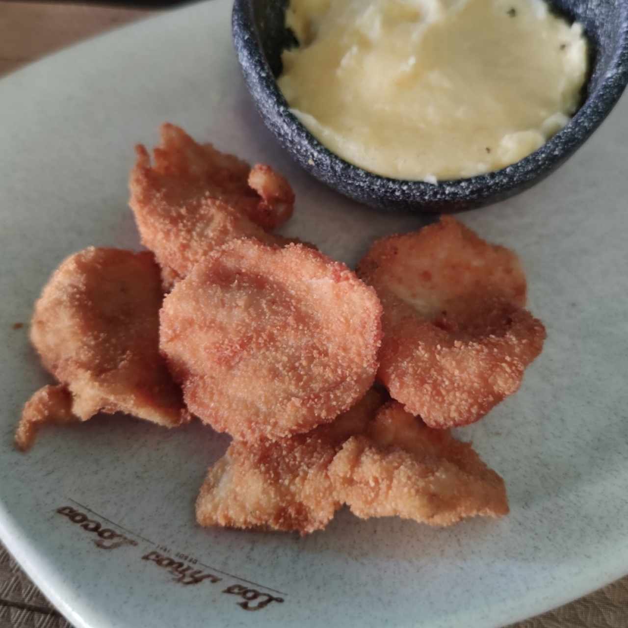 pechuguitas de pollo con puré 