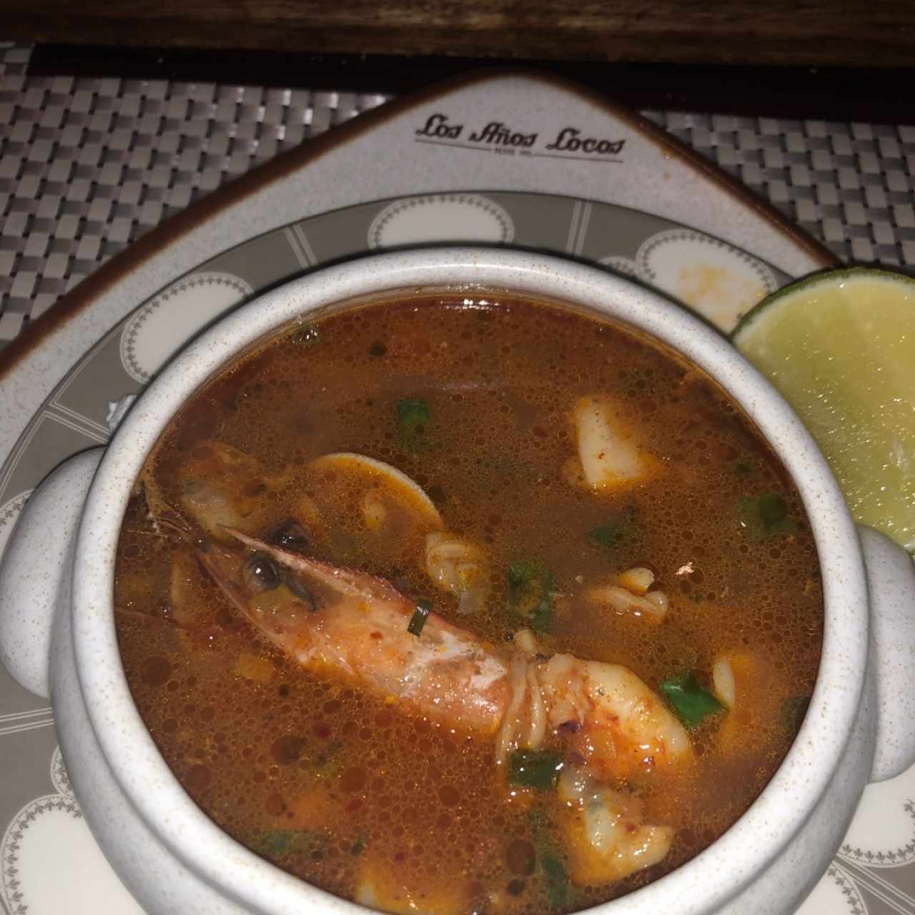 Sopa de mariscos