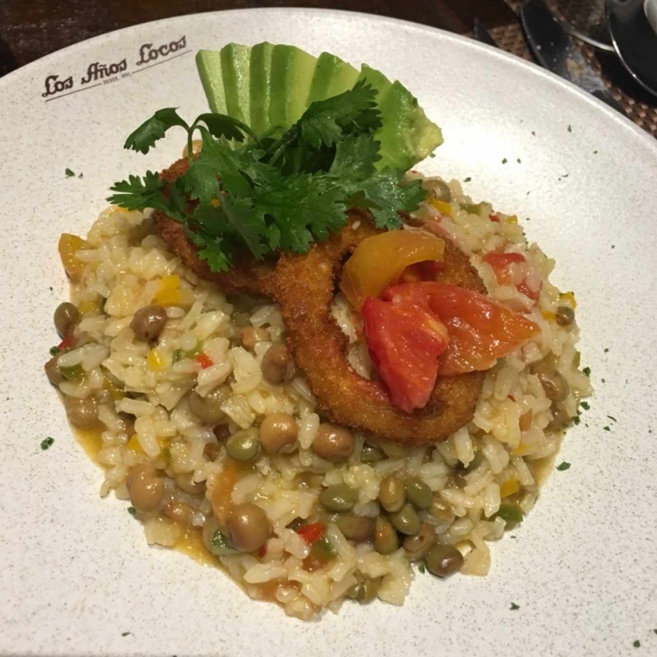 Arroz Meloso con Guandú