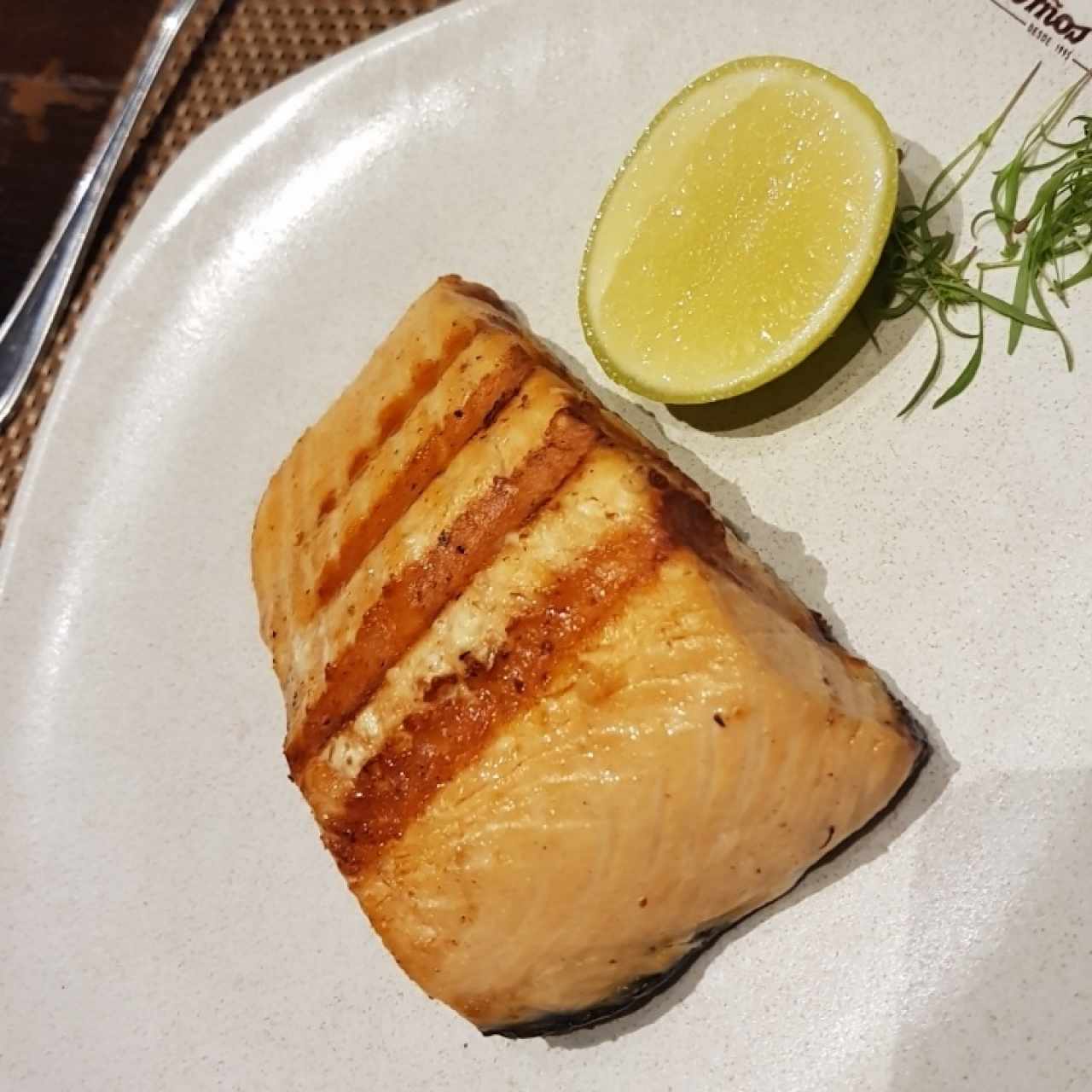 Filete de Salmon a la Parrilla