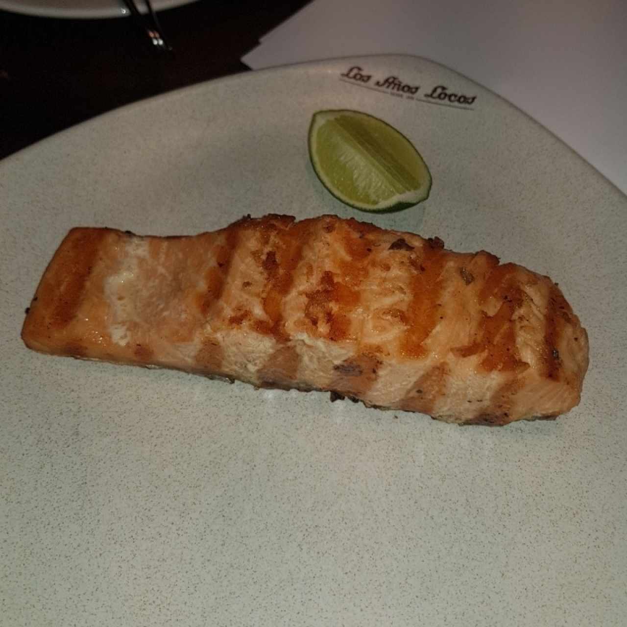 Filete salmón a la parrilla