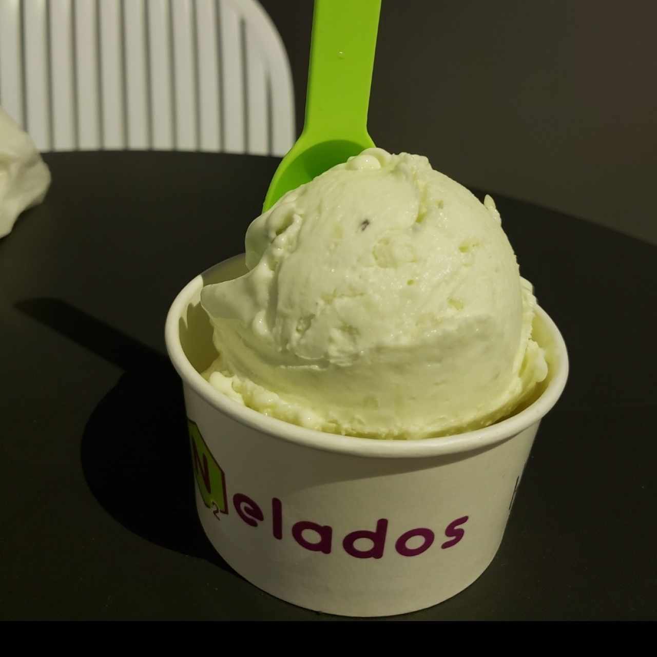 helado de kiwi