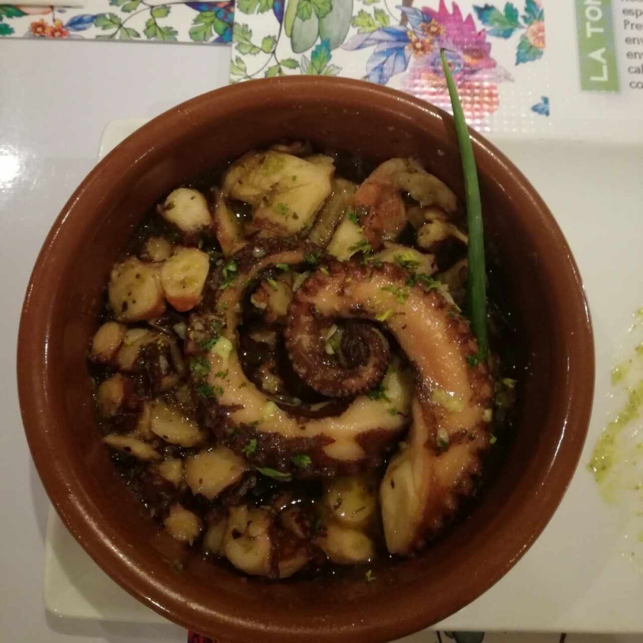 Pulpo al vino