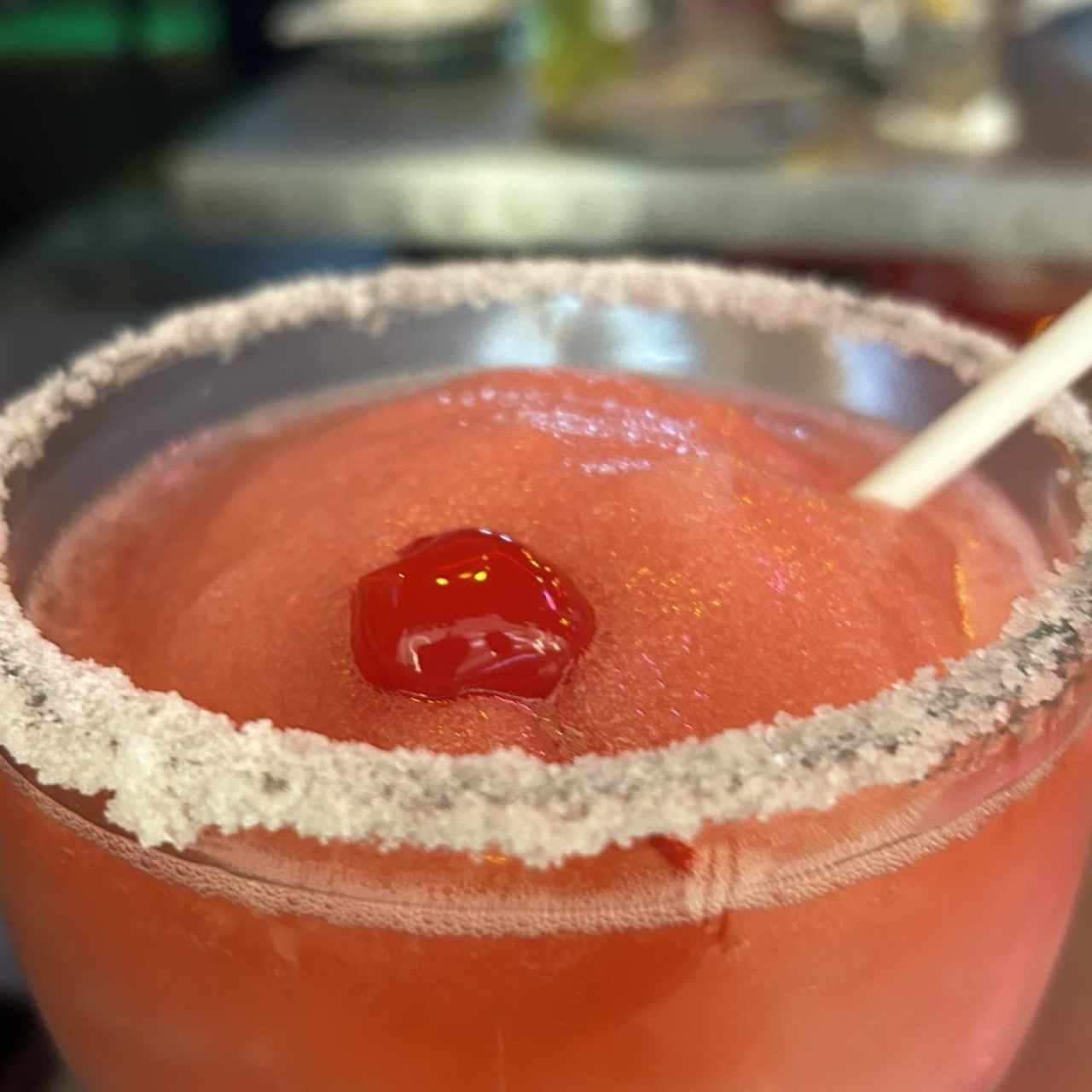 Margarita frozen de fresa