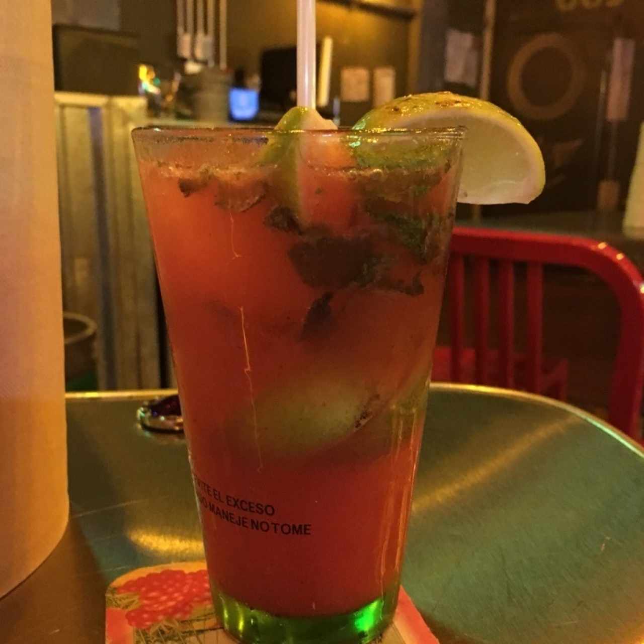 Mojito de fresa